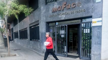 Fachada de un edificio de Muface