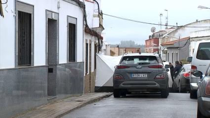 Dispositivo de la reconstrucción de los hechos en una vivienda de la Calle Belén 