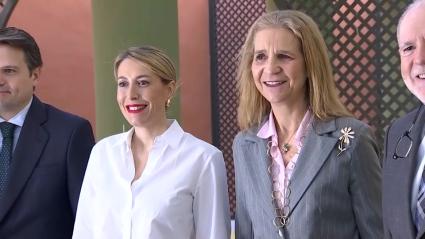 La infanta Elena y María Guardiola en Mérida