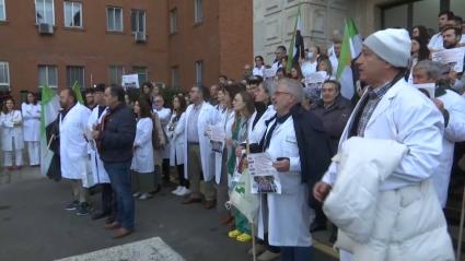 Protesta de médicos