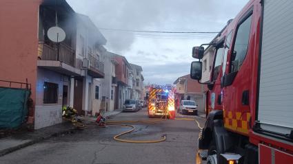 Incendio en Moraleja