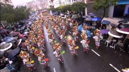 El Carnaval de Badajoz vence a la lluvia