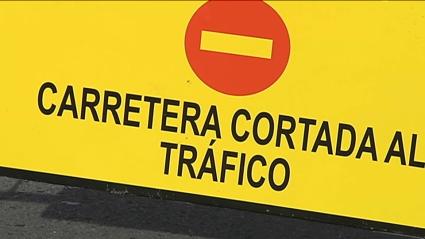 Carretera cortada