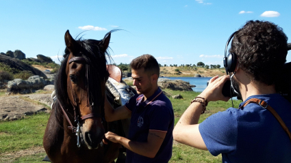 David López, estrella del Coria y amante de los caballos