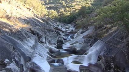 Imagen de Los Pilones, una de las zonas de baño naturales más famosas de Extremadura