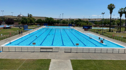 Piscina de La Granadilla en Badajoz