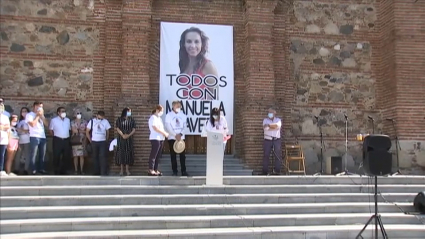 Concentración en Monesterio para recordar a Manuela Chavero