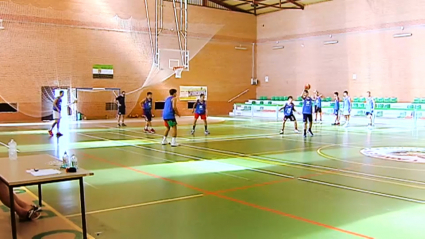 Jóvenes del campus en un entrenamiento