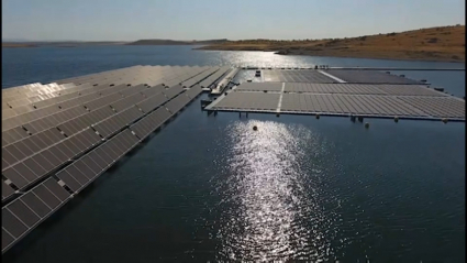 Fotovoltaica flotante en Sierra Brava