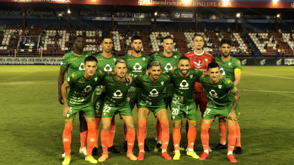 Once inicial del Villanovense en la gran final ante el Cacereño