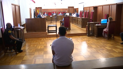 Imagen de uno de los últimos juicios celebrados en la Audiencia Provincial de Badajoz.