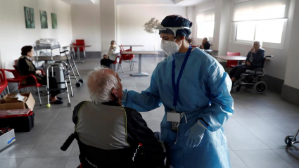 Imagen de una residencia de mayores