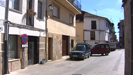 Casa de Tornavacas, donde fue localizado el fallecido y su madre