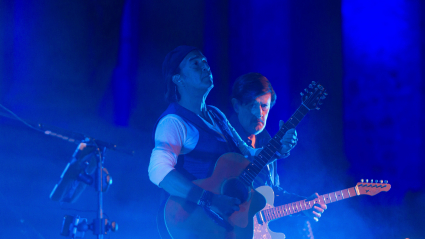 Álvaro Urquijo, en un momento del concierto