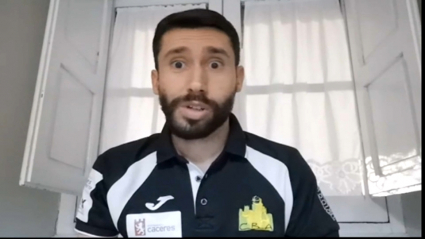 Jacinto Carbajal atendiendo a Extremadura Deportes