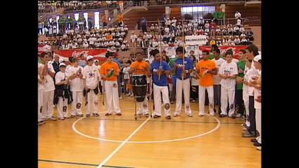Imagen de archivo de la ceremonia de clausura de las Escuelas Deportivas. 