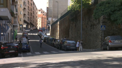 calle céntrica de Cáceres