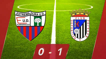 El CD Badajoz vence en el Francisco de la Hera por la mínima (0-1)