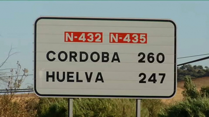 Accidente en la N432