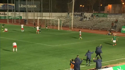 Segundo gol del Villanovense ante el Socuéllamos