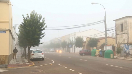 La incidencia de coronavirus se ha intensificado especialmente la semana pasada en Talavera la Real. Calle principal que atraviesa la localidad pacense de Talavera la Real.