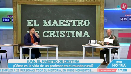 El maestro de Cristina
