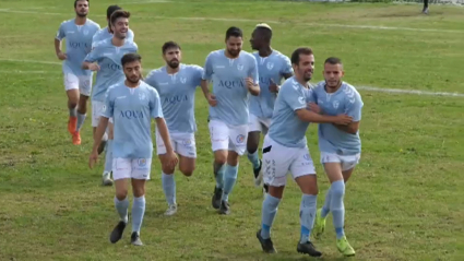 Los jugadores del Trujillo celebran un gol la pasada campaña