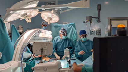 Operación pionera en Europa realizada en el hospital Universitario de Badajoz