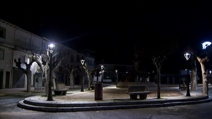 Frío y primeras nevadas en Extremadura