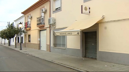 Calle de Pueblonuevo del Guadiana, esta mañana