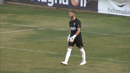 Javi Montoya durante un partido esta temporada