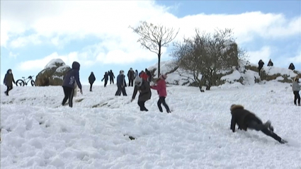 Nieve en Llerena