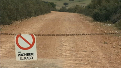 Camino del Planchón en Garvín