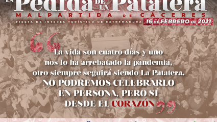 Cartel de la Pedida de la Patatera