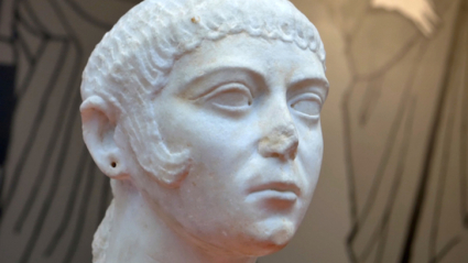 busto gitana merida museo romano