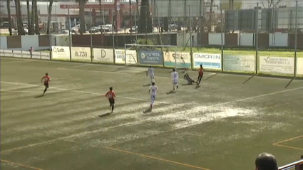 Segundo tanto del Montijo ante el Aceuchal