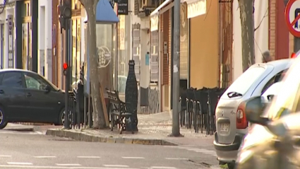 Imagen del barrio de San Roque sin su tradicional entierro de la sardina