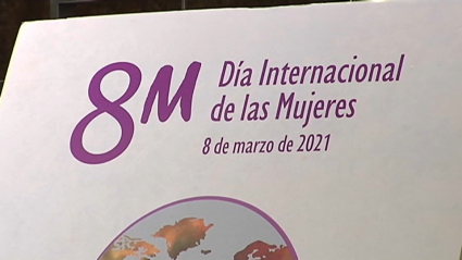 Cartel anunciador 8-M