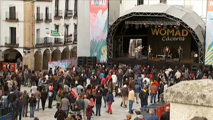 Womad 2019 en la Plaza Mayor de Cáceres