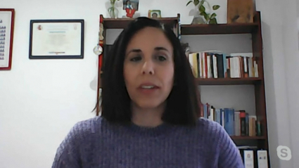 Azucena Metidieri, miembro de la asociación profesional de agentes de Igualdad de Extremadura