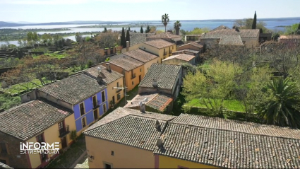 Todo el pueblo de Granadilla fue expropiado para la construcción del embalse Gabriel y Galán