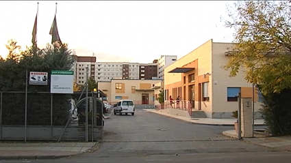 Exteriores del centro de menores San Juan Bautista de Badajoz 