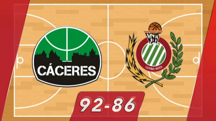 Cáceres Patrimonio 92-86 Huesca: permanencia casi sellada