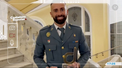 José Pedro Sageras, Guardia Civil que representa a Extremadura en Míster Gay Pride