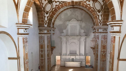 Interior de la iglesia de los Jesuitas de Fregenal de la Sierra tras su restauración