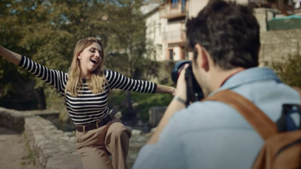 Fragmento de la campaña de promoción turística de Extremadura