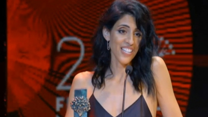 Ainhoa Rodríguez, de Destello Bravío, en el festival de Málaga