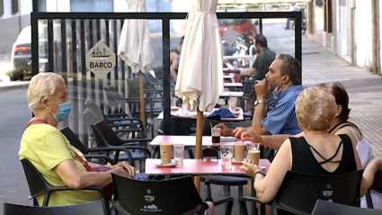 terraza de un bar en Badajoz