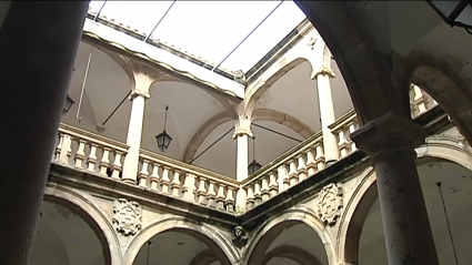 Interior del Palacio de Godoy
