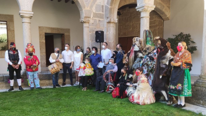 Presentación de 'Alma y memoria' en Presidencia de la Junta, en Mérida.